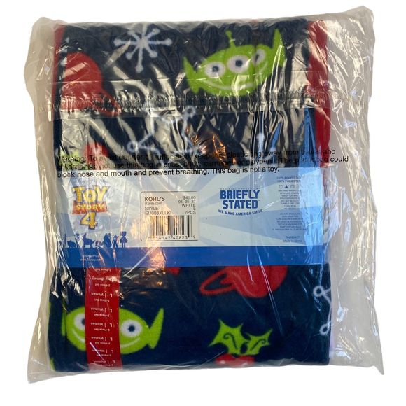 NEW CHRISTMAS woman's size large L Toy Story holiday morning pajamas pjs - Picture 3 of 10